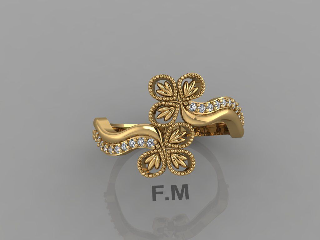 Fusion ring  3D print model_1