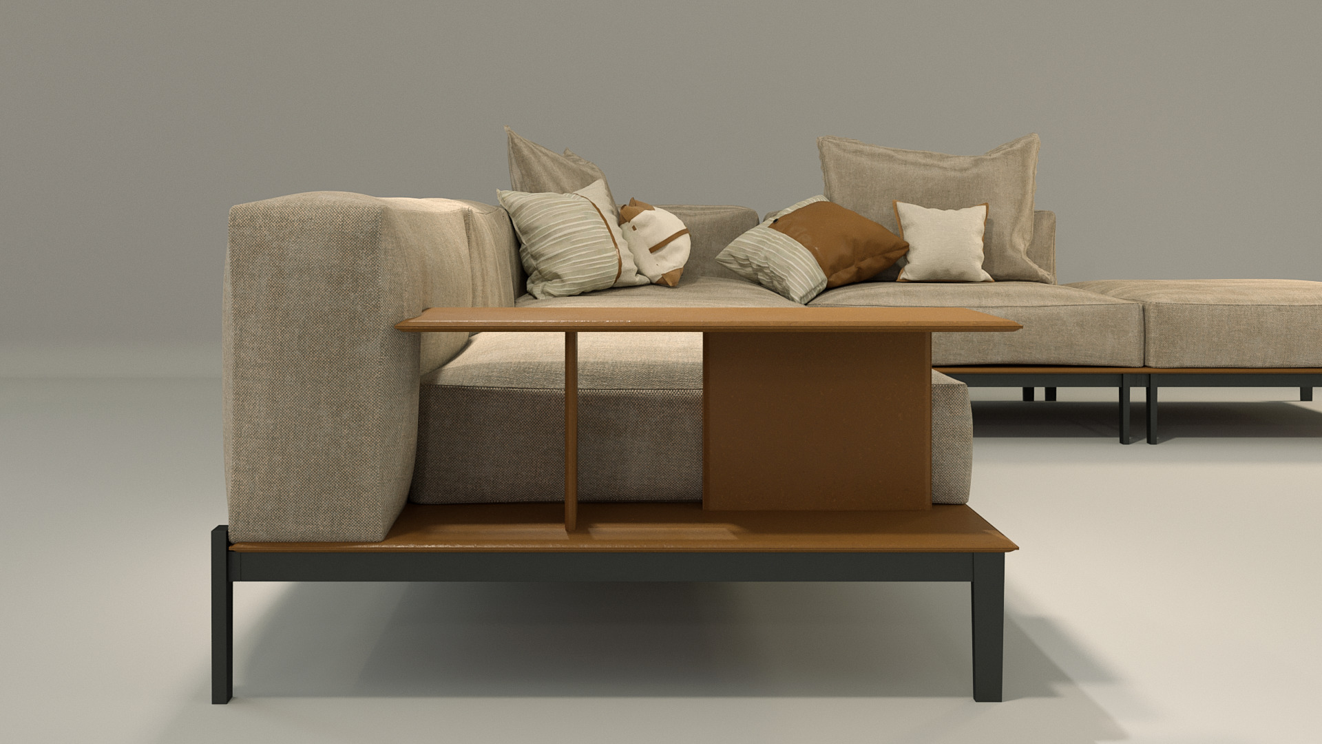 Modular Sofa - Brera 3D model_2