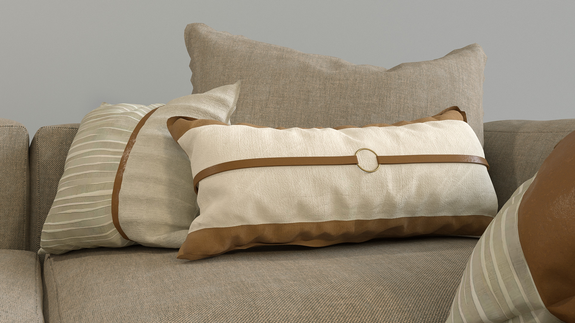 Modular Sofa - Brera 3D model_4