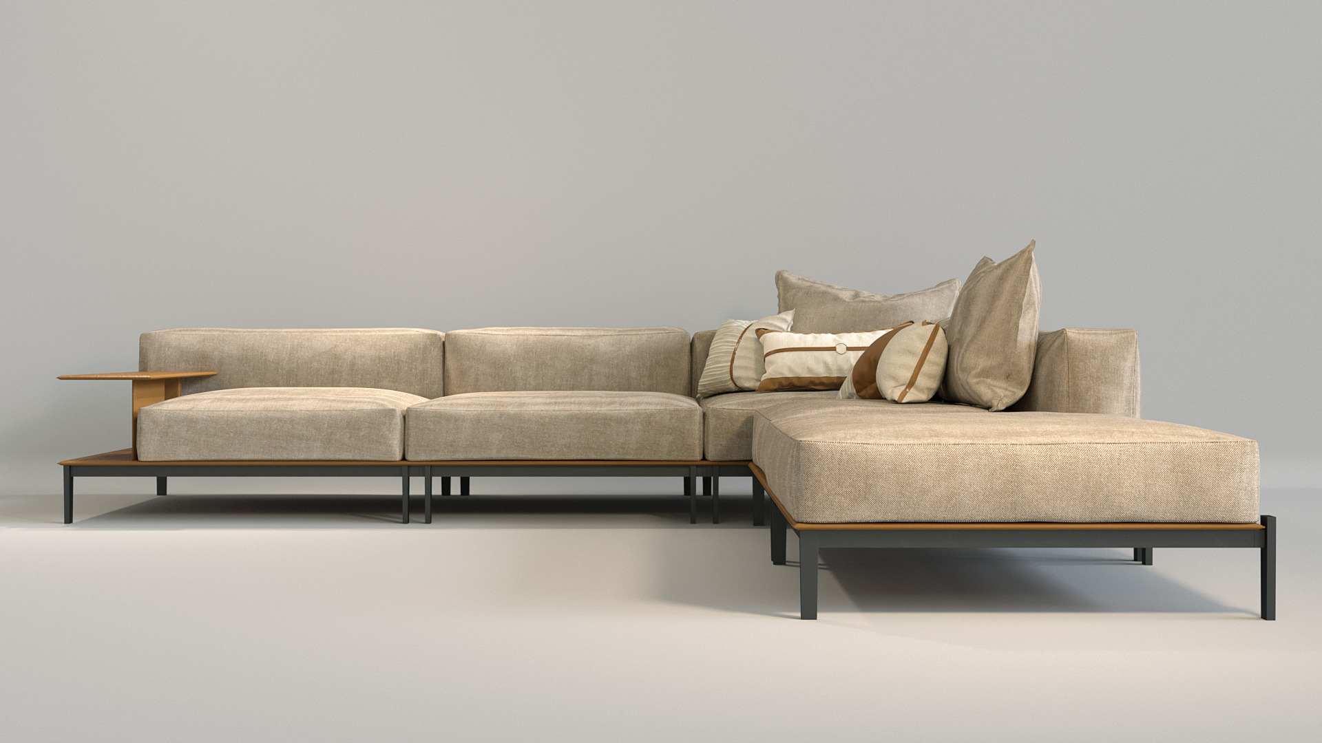 Modular Sofa - Brera 3D model_1