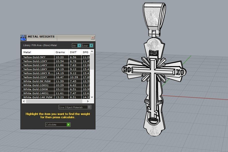 Orthodox Cross 3D print model_7
