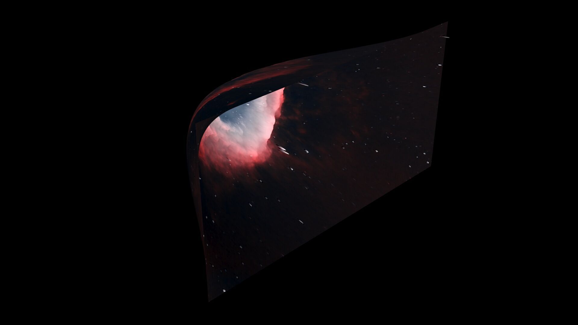 Eye of The Sauron Nebula 3D model_2