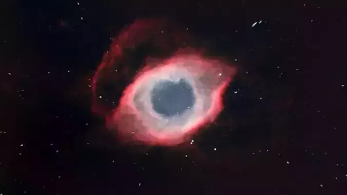 Eye of The Sauron Nebula 3D model