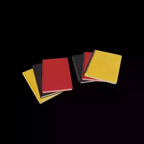 note book 3D model
