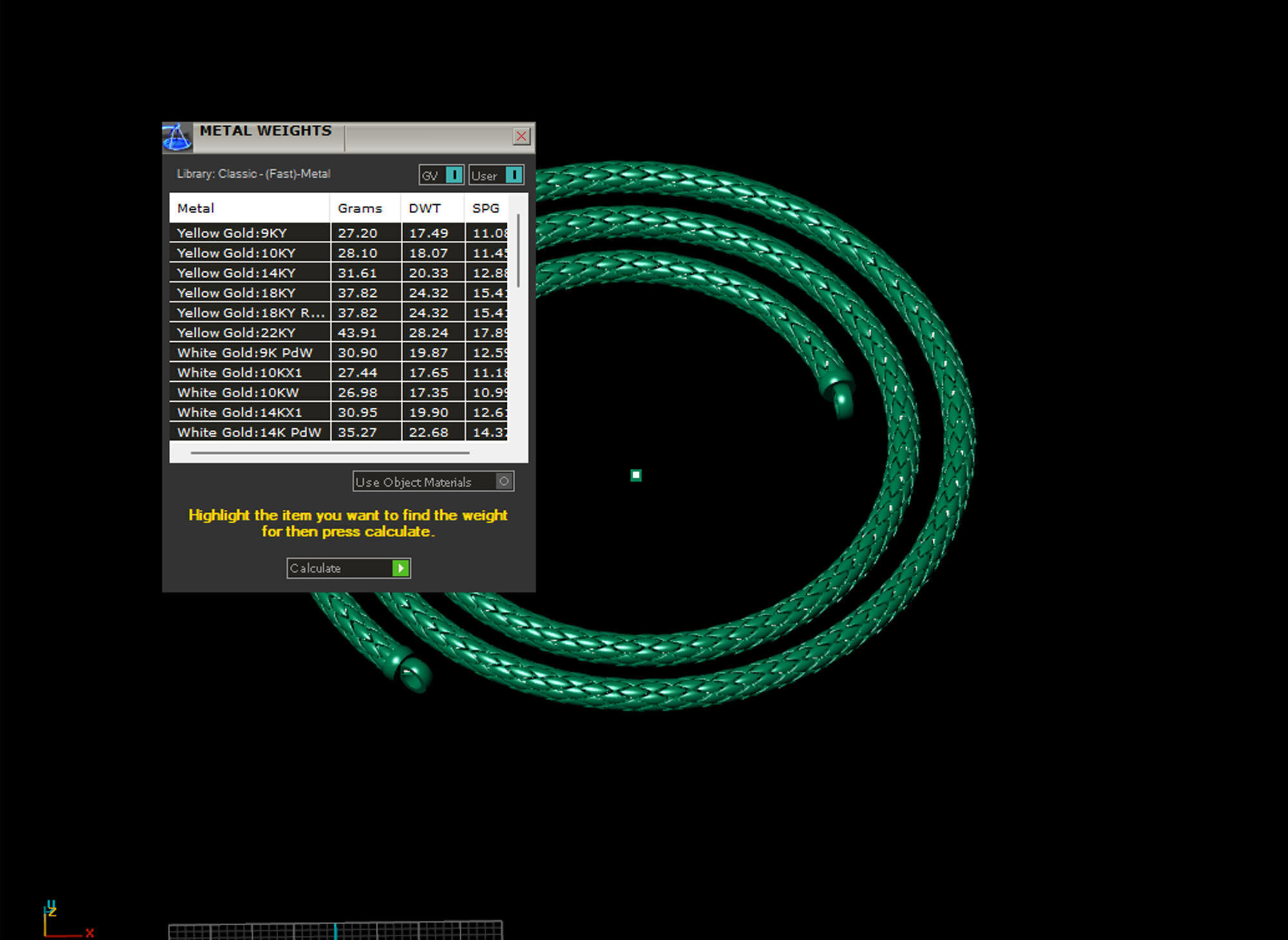 4MM TOP PERMIUM UNISEX CHAIN SPIRAL READY TO PRINT 3D print model_2