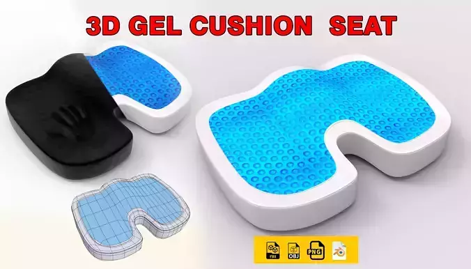 3D Gel Cushion  Seat