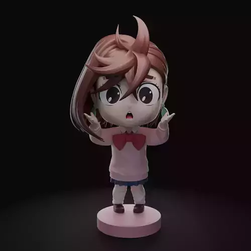Momo Ayase Chibi - Dandadan 3D print model