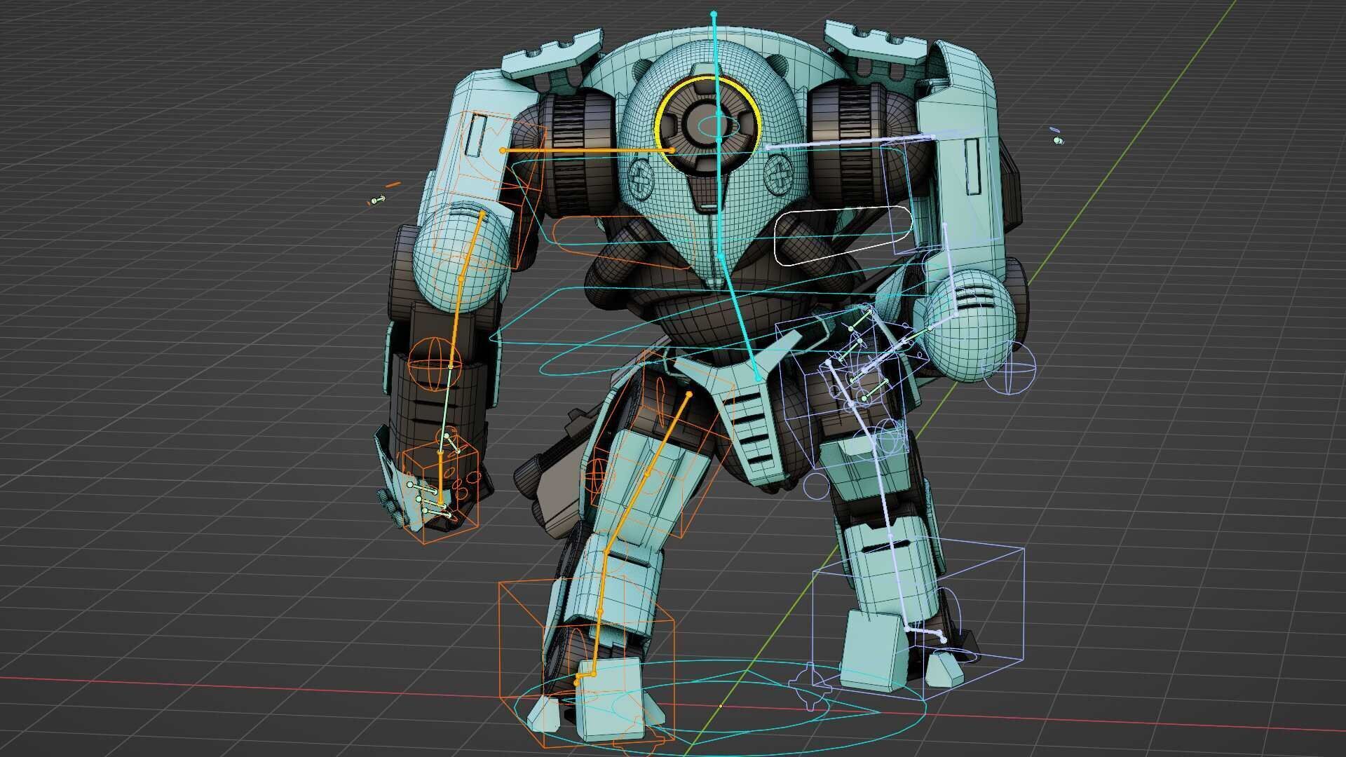 DOOM FIGHTER V-1  Rigged for Unreal Engine - Unity - MIXAMO 3D model_38