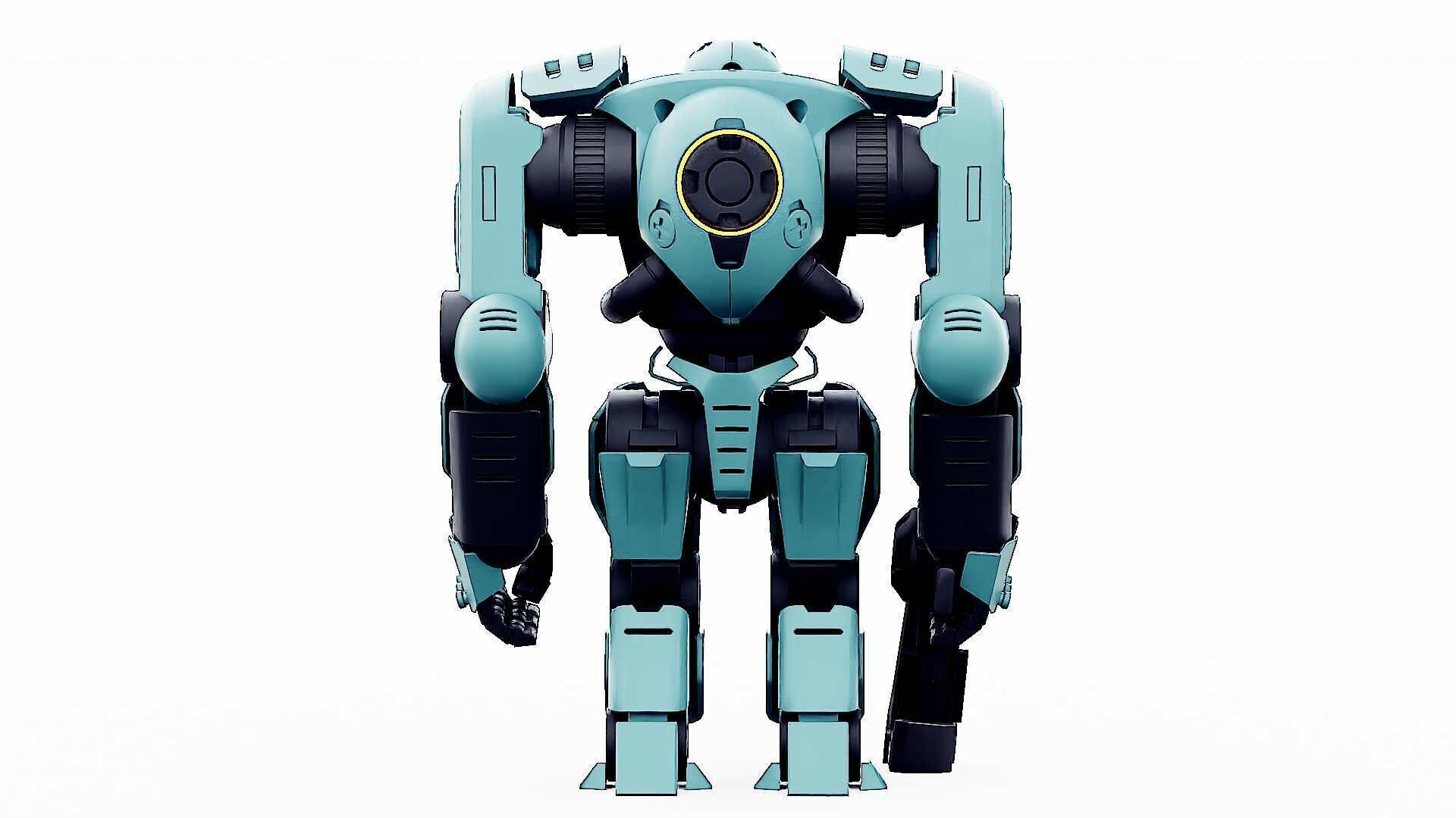 DOOM FIGHTER V-1  Rigged for Unreal Engine - Unity - MIXAMO 3D model_31