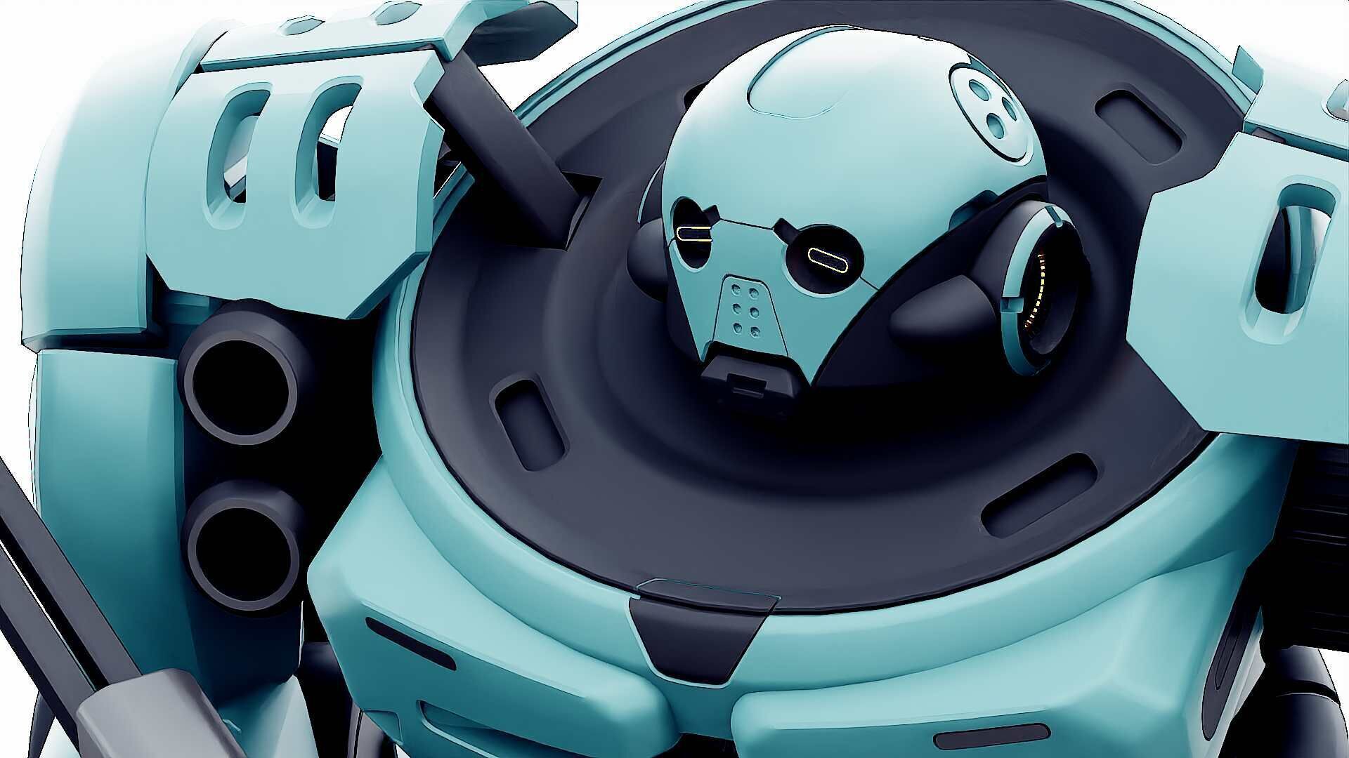 DOOM FIGHTER V-1  Rigged for Unreal Engine - Unity - MIXAMO 3D model_29