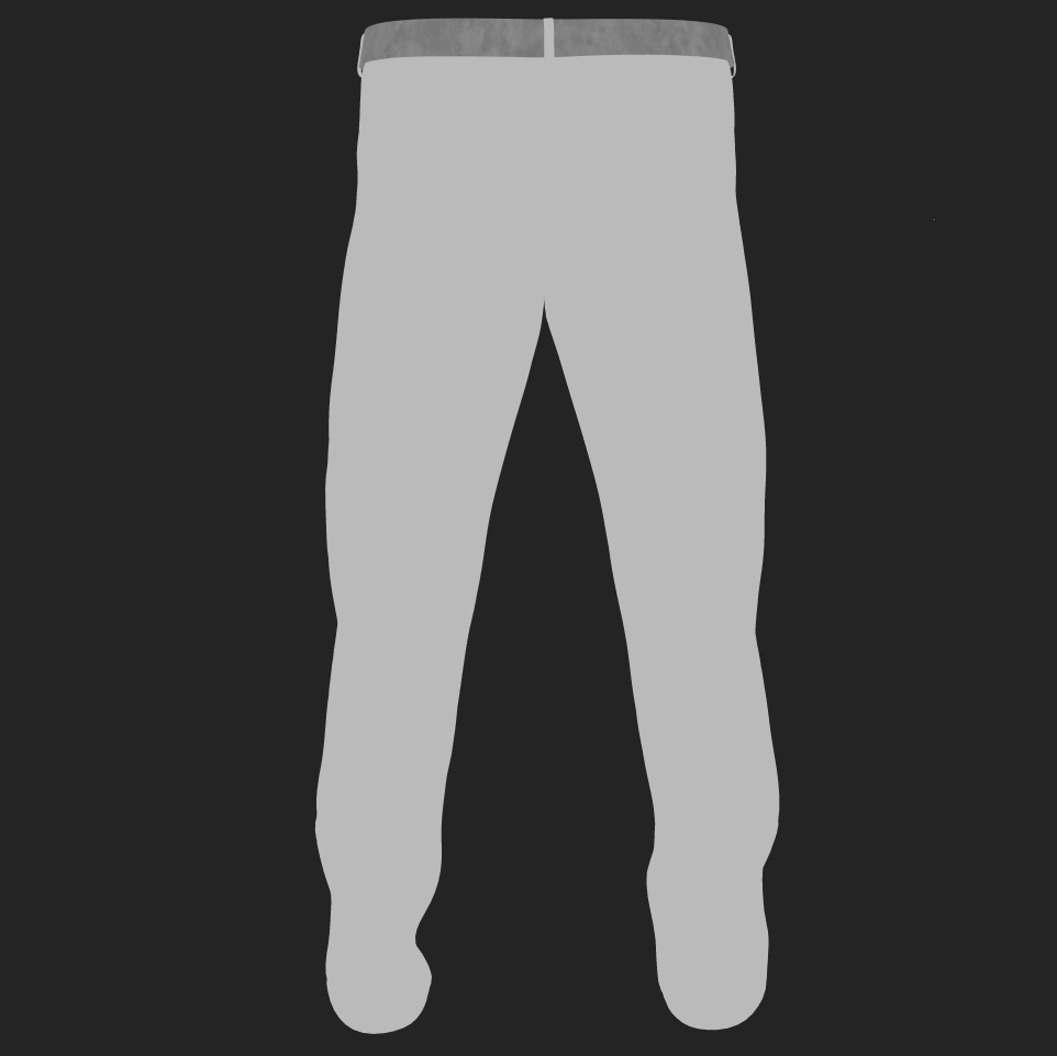 Realistic 3D Jeans Model  High-Quality Textured Asset Low-poly 3D model_6