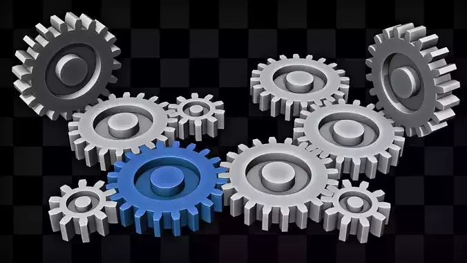 Gear Rigging in Blender