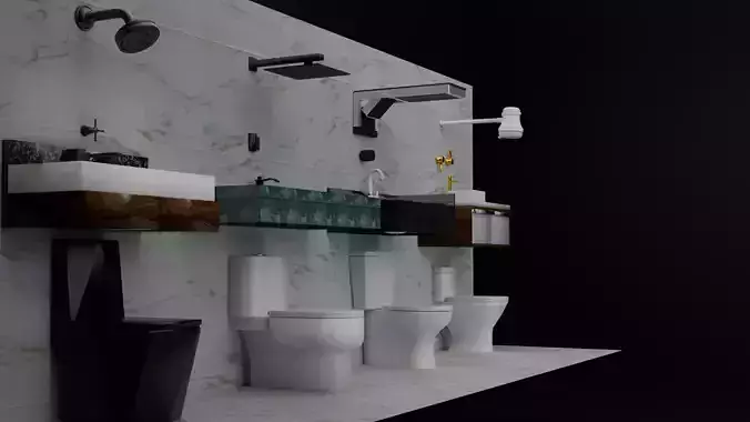 Bathroom  3D model