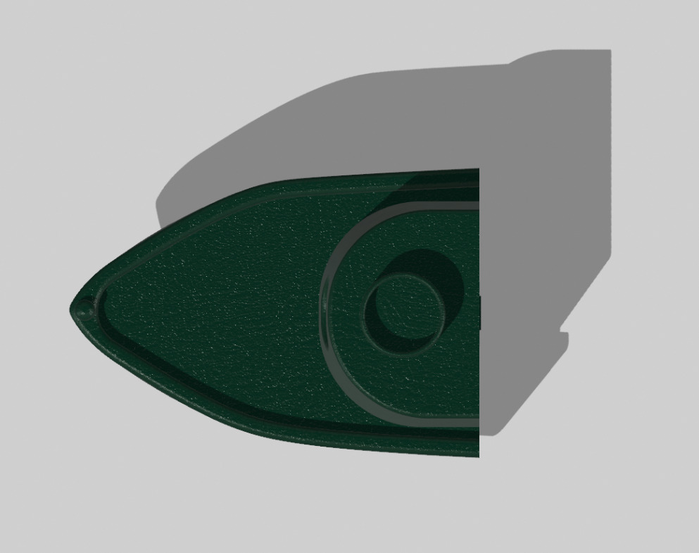 IKEA KNOPARE HOOKS Low-poly 3D model_2