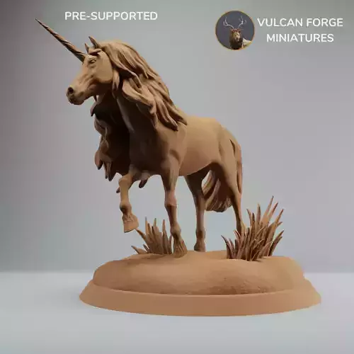 Fairy Unicorn fantasy horse running - pre supported