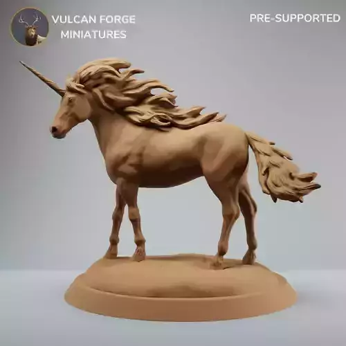 Fairy Unicorn fantasy horse - pre supported
