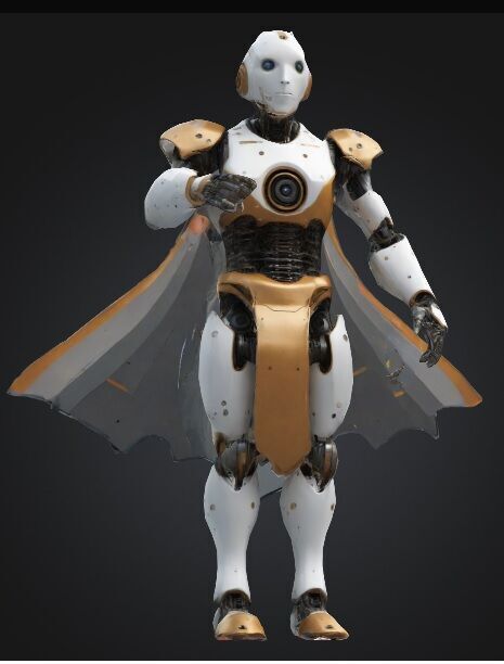 3D Robot Character 3D model_10
