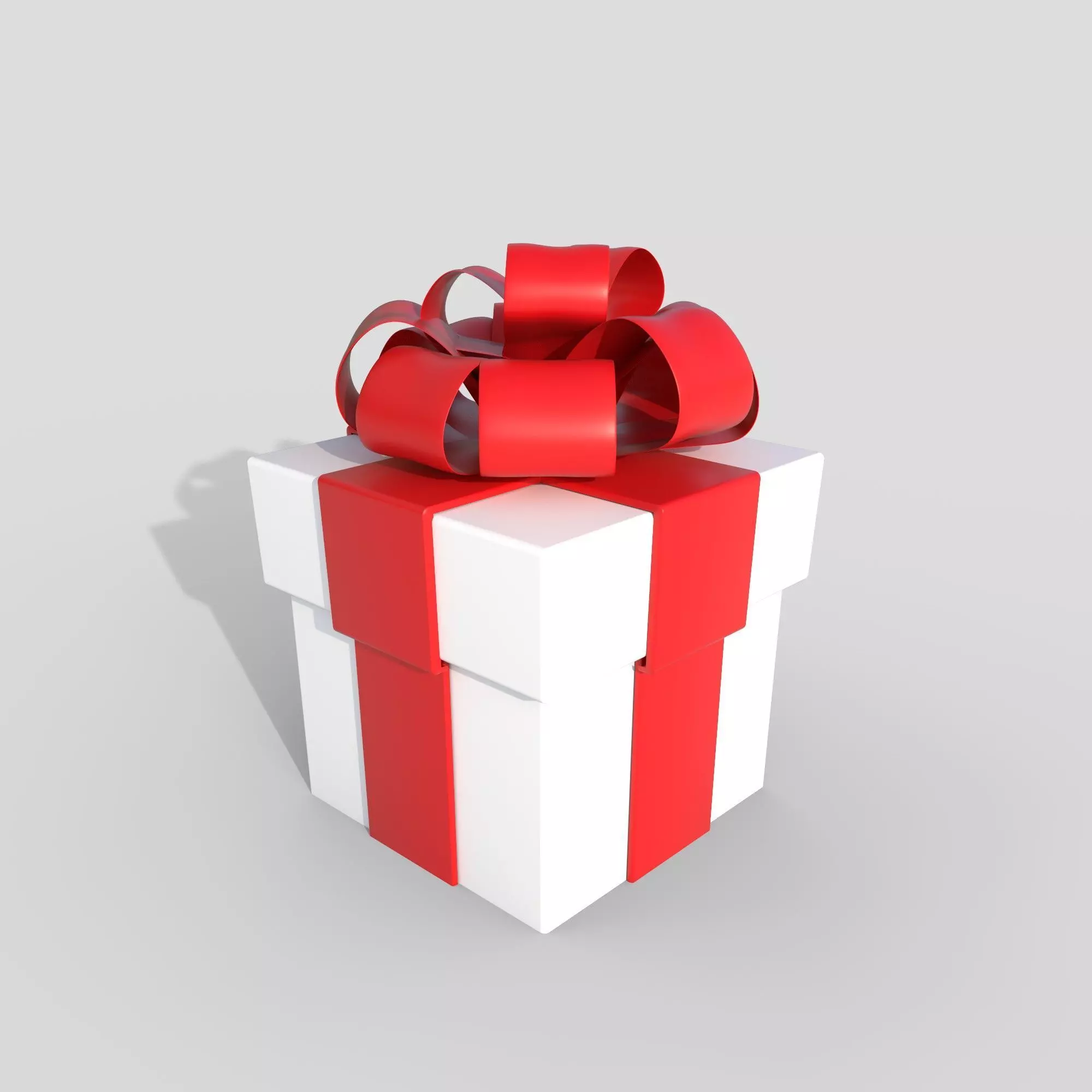 Gift Box 3D model_0