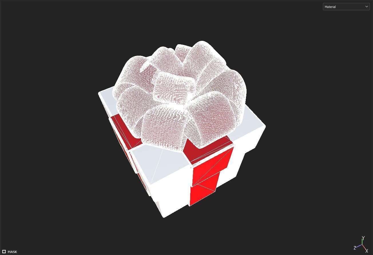 Gift Box 3D model_5