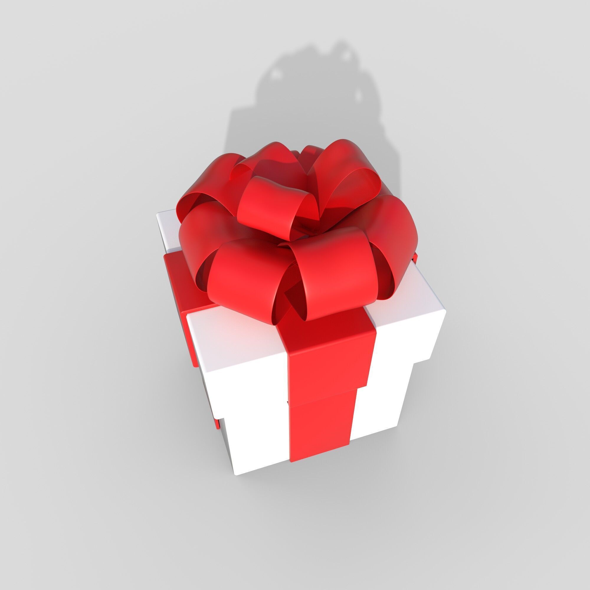 Gift Box 3D model_1