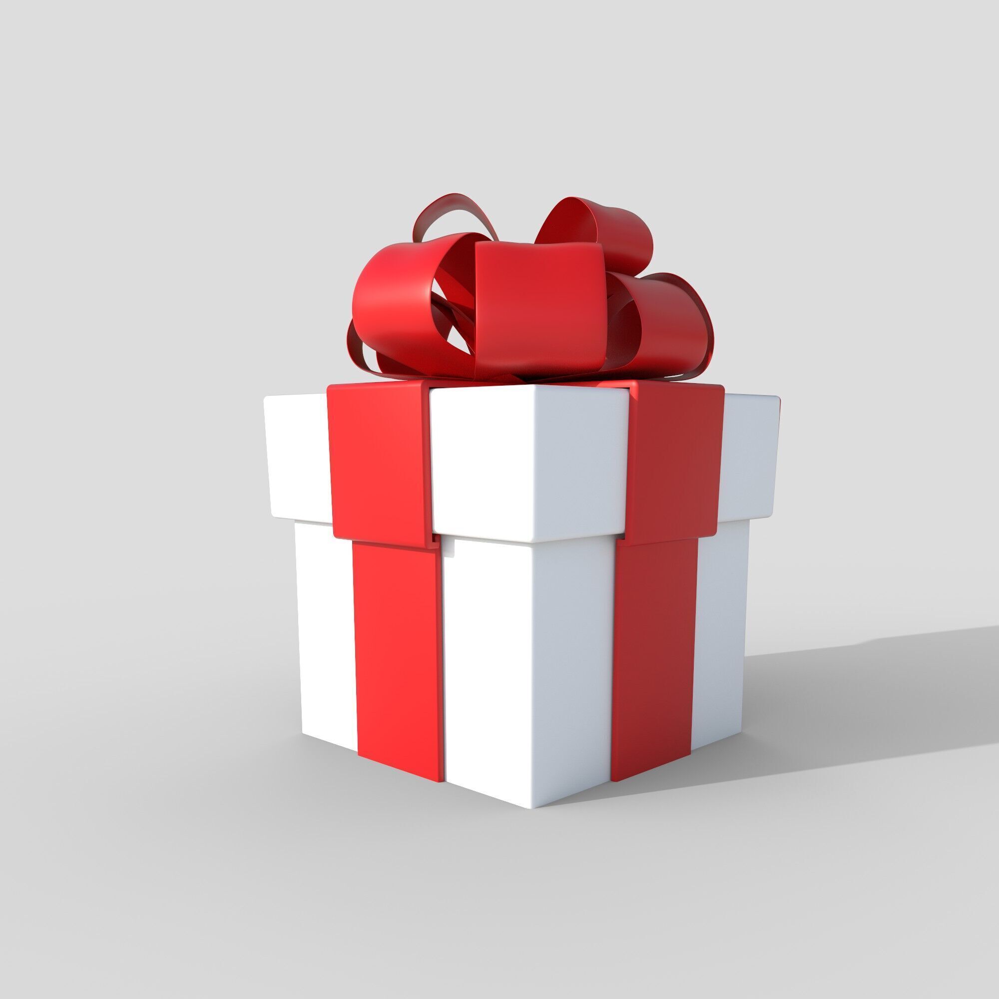 Gift Box 3D model_2