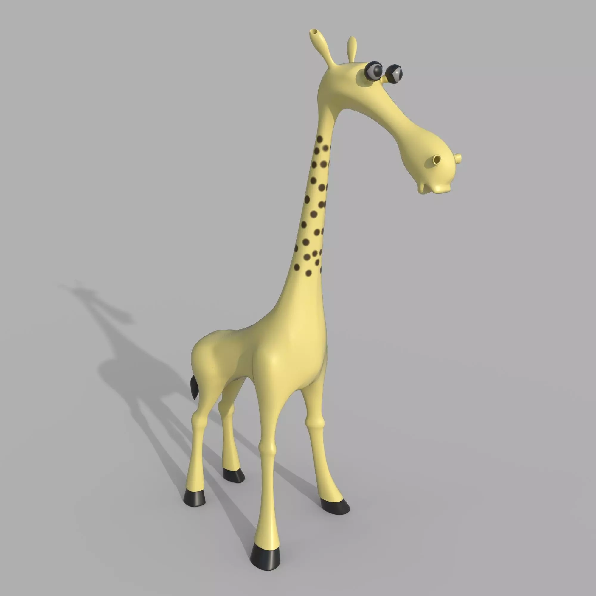 Giraffe Toy 3D model_0