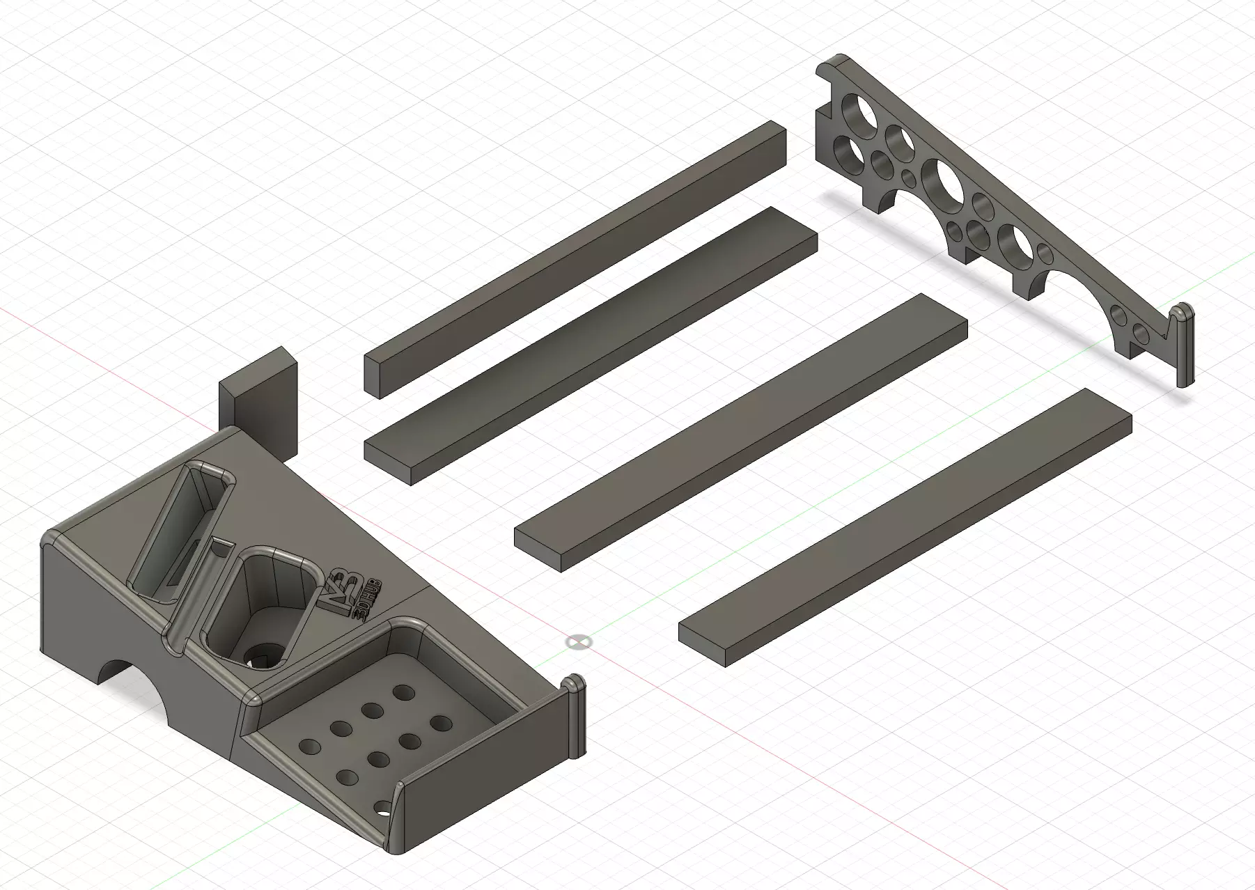 Laptop Holder 3D print model