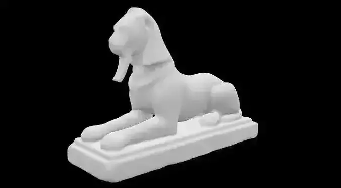 Statue of spinix 3D print model