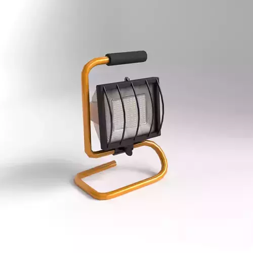 FloodLight Free low-poly 3D model