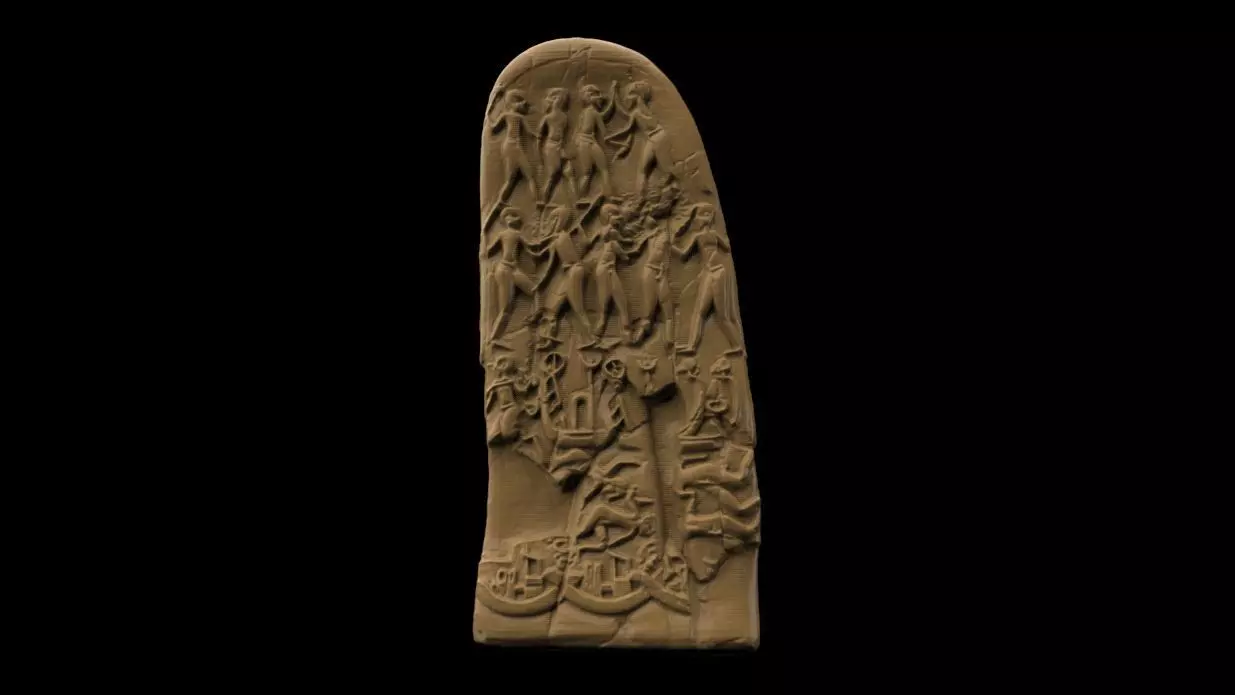 Gebel el-Arak knife link between Sumer and Egypt 3D model 3D
