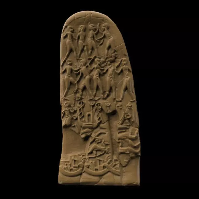 Gebel el-Arak knife link between Sumer and Egypt 3D print model