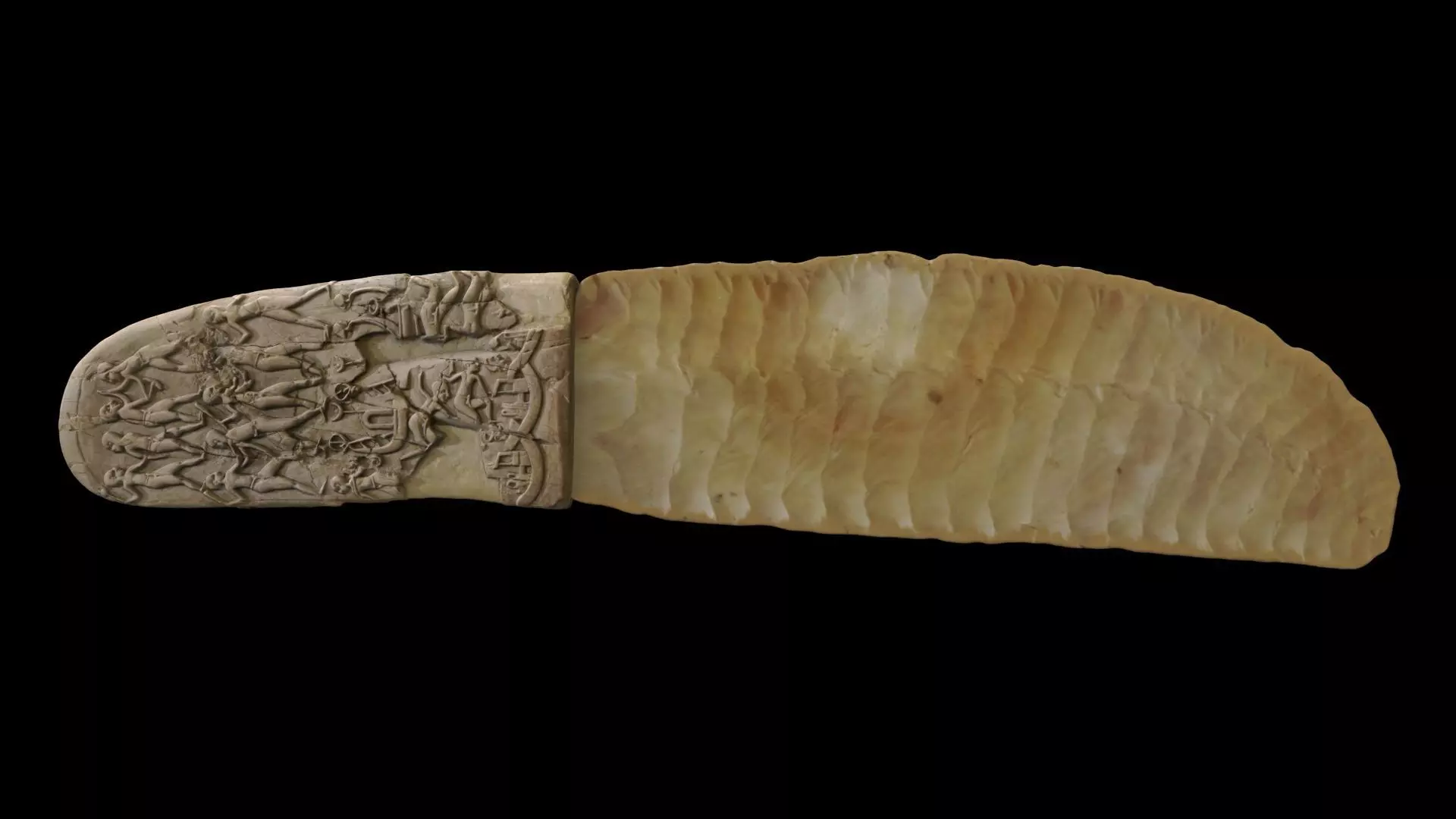 Gebel el-Arak knife link between Sumer and Egypt 3D model 3D