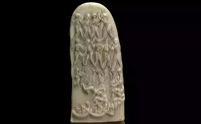 Gebel el-Arak knife link between Sumer and Egypt 3D print model