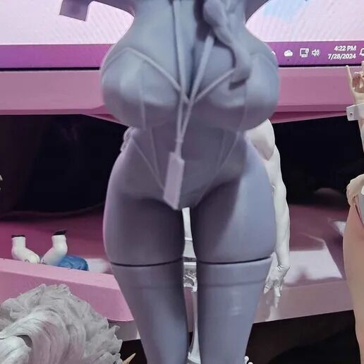 Mary Rabbit Costume - Nikke 3D print model_5