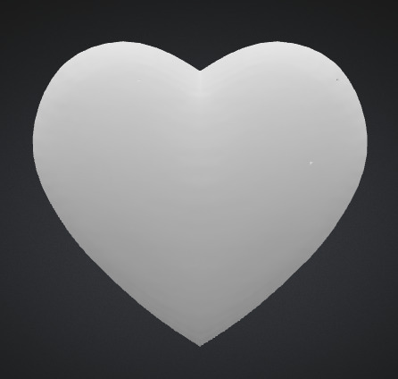 3D Heart Model Low-poly 3D model_2