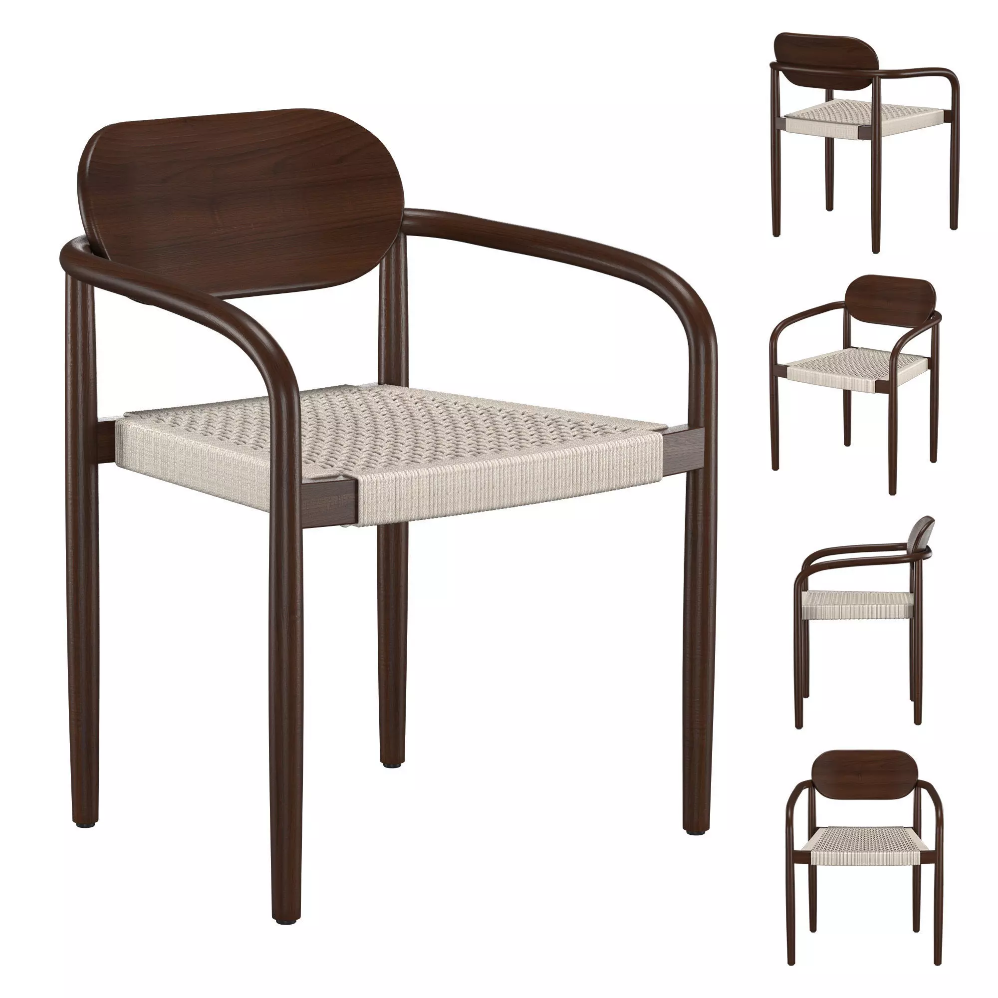 Naele Chair 3D model_0