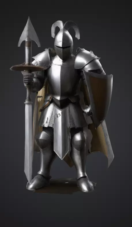Knight RPG 3D model_0