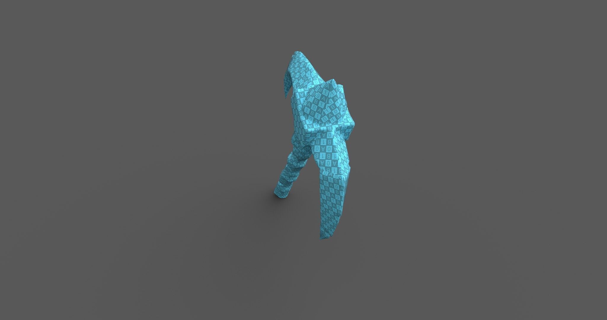 Ancient Bone Pickaxe - Game Ready 3D Asset Low-poly 3D model_23