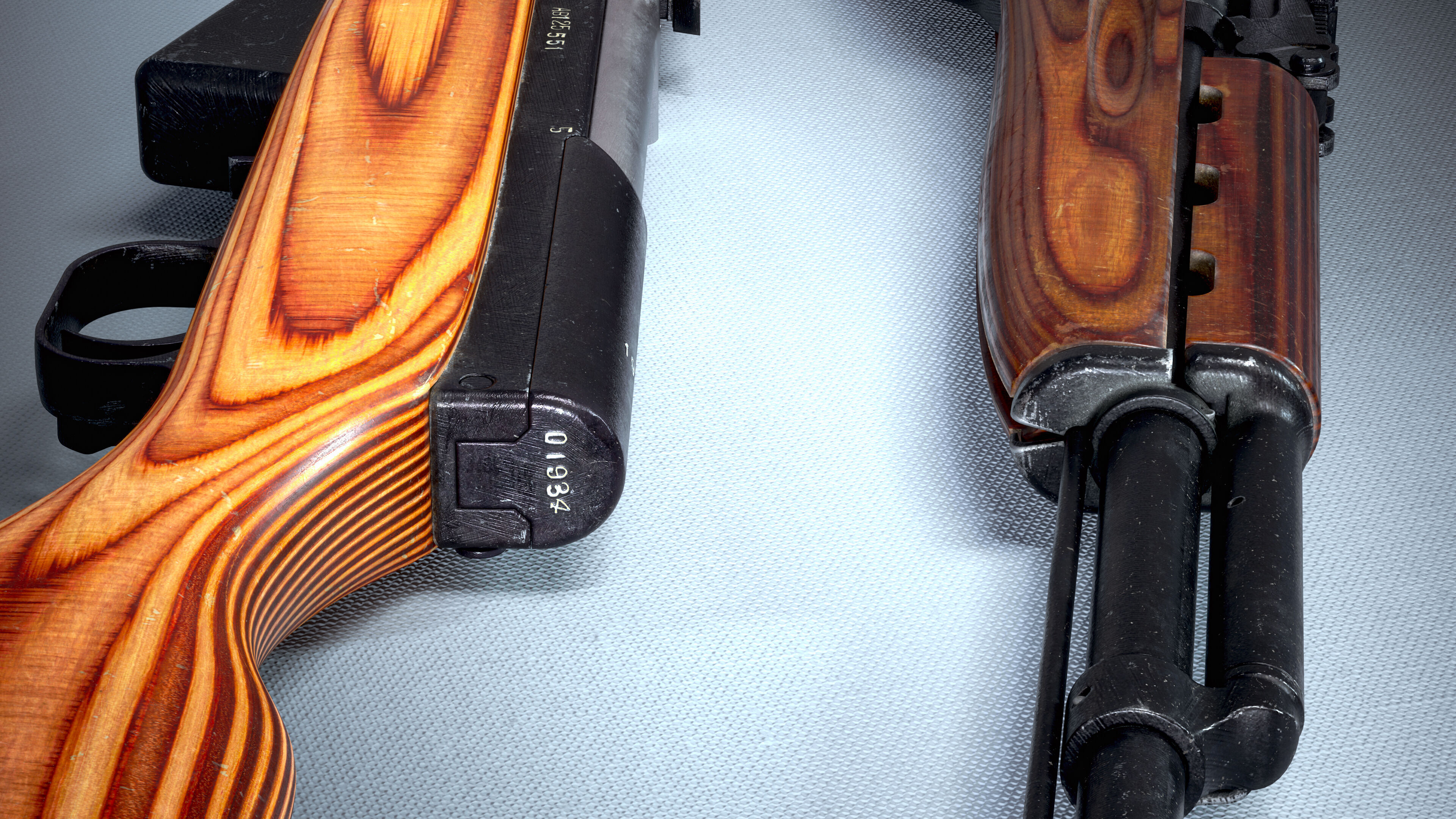 SKS Rifle - Realistic PBR Game Ready Model Low-poly 3D model_16