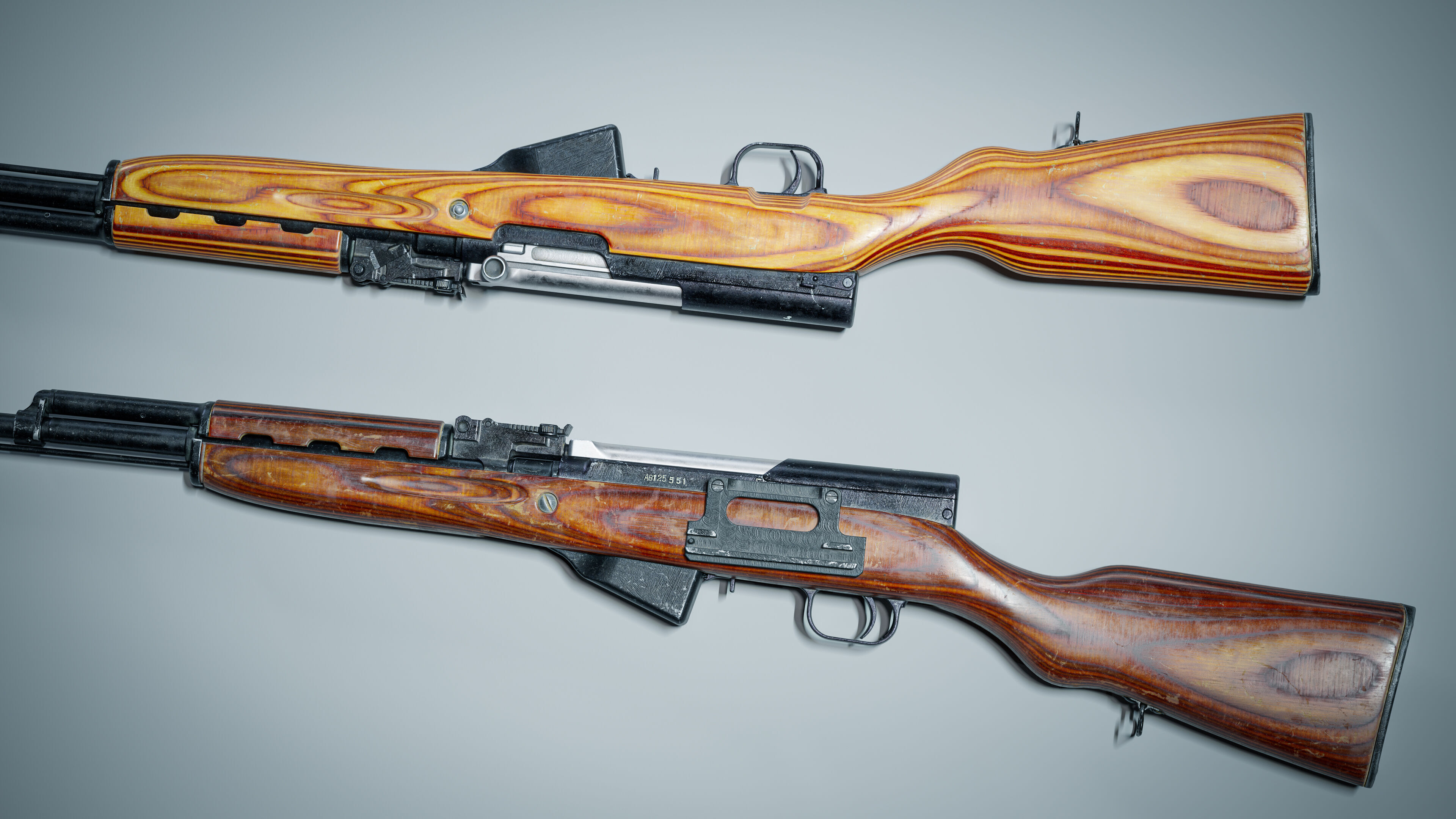 SKS Rifle - Realistic PBR Game Ready Model Low-poly 3D model_13