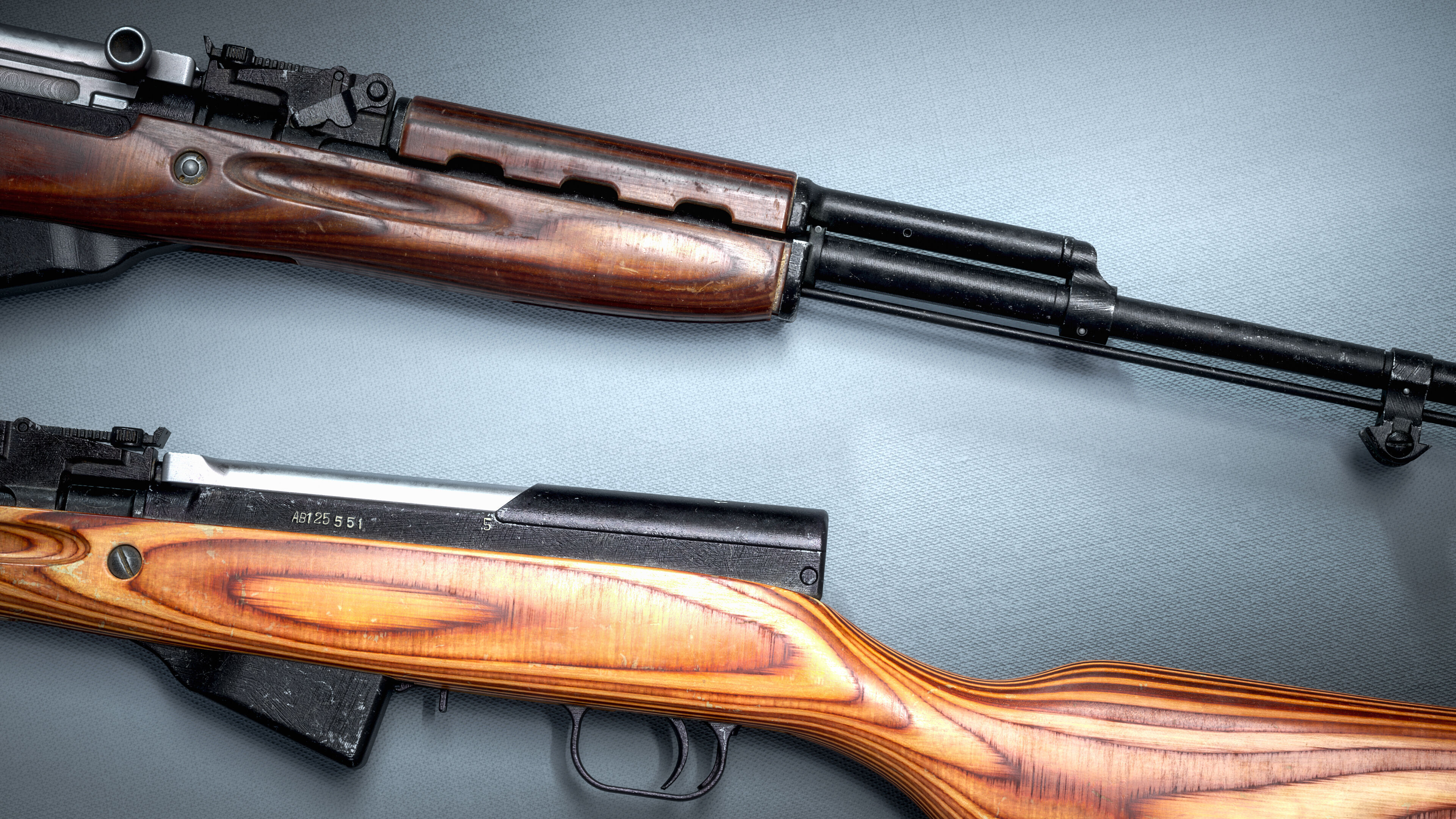 SKS Rifle - Realistic PBR Game Ready Model Low-poly 3D model_15