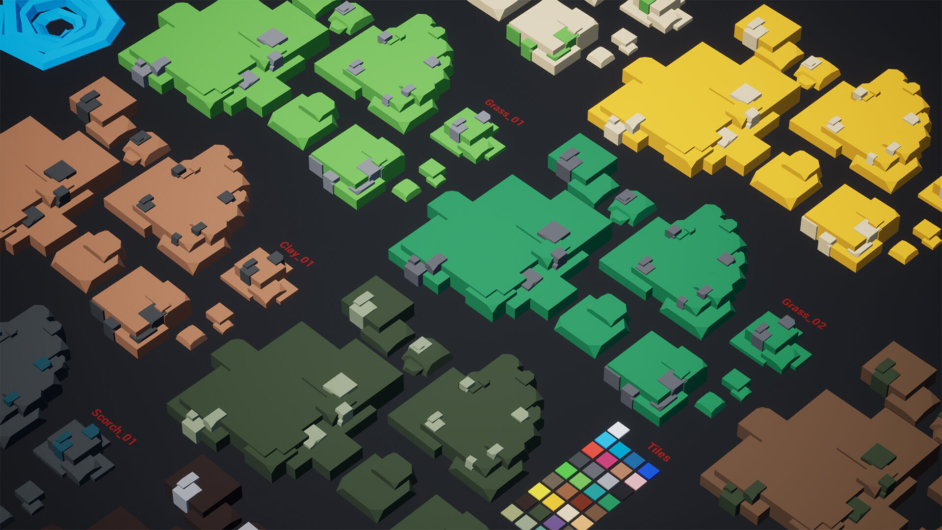 Stylized - Hyper Casual Pack - 01 Low-poly 3D model_3