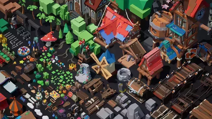 Stylized - Hyper Casual Pack - 01