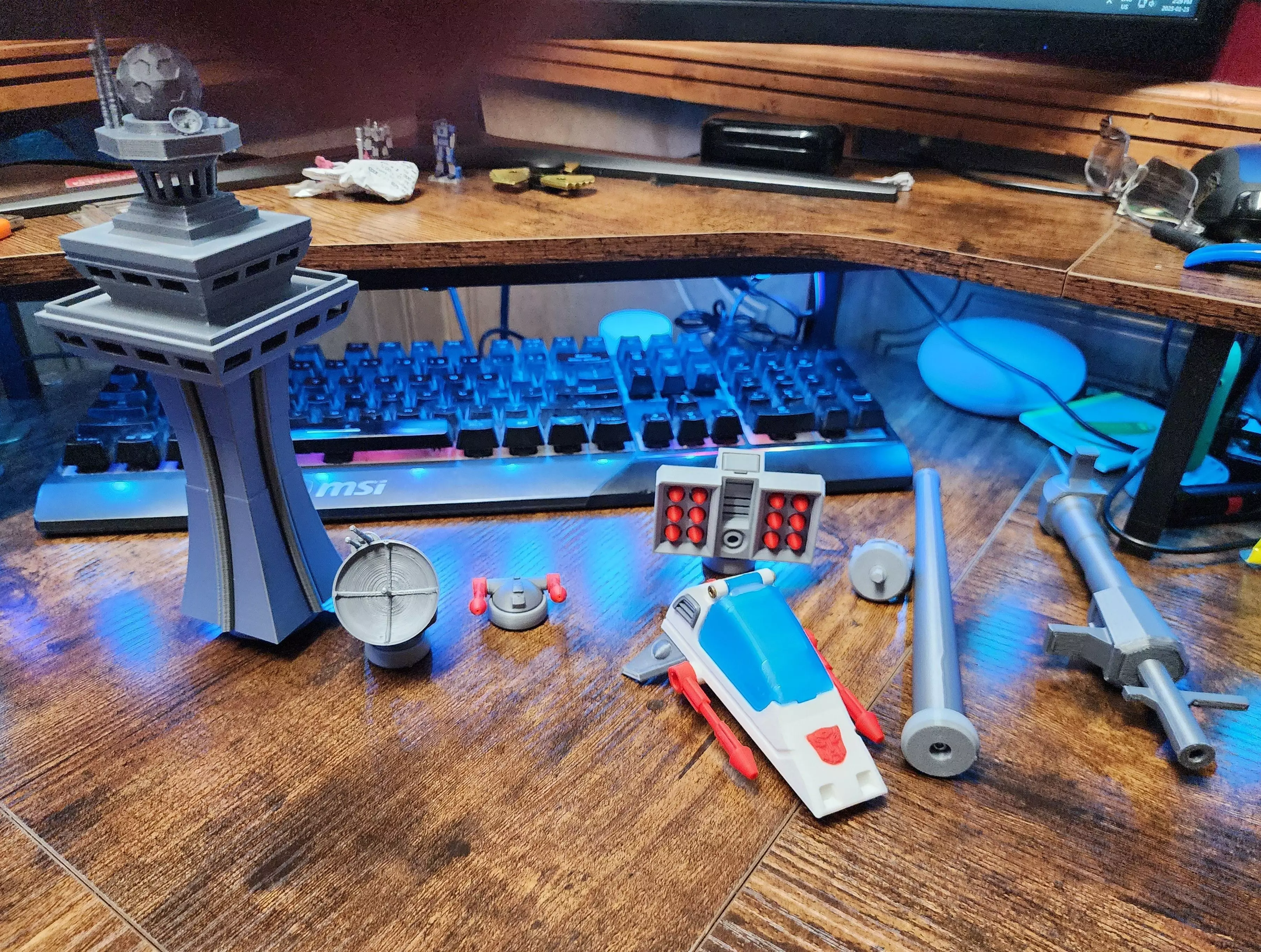 Accessories pack for Big city Robot 3D print model_0