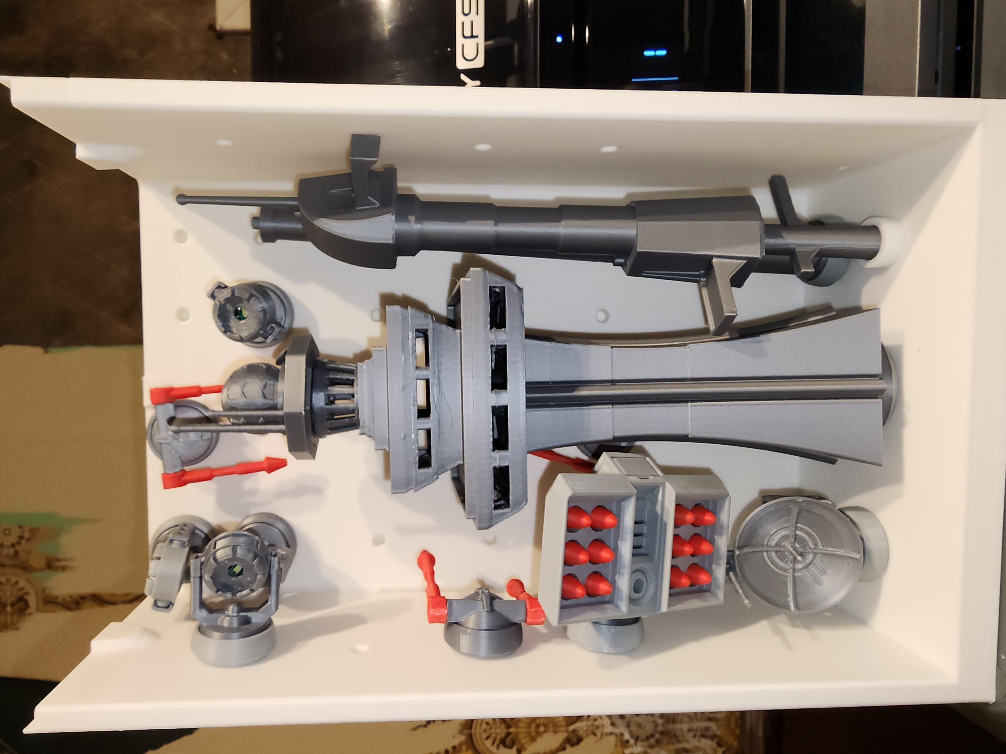 Accessories pack for Big city Robot 3D print model_2