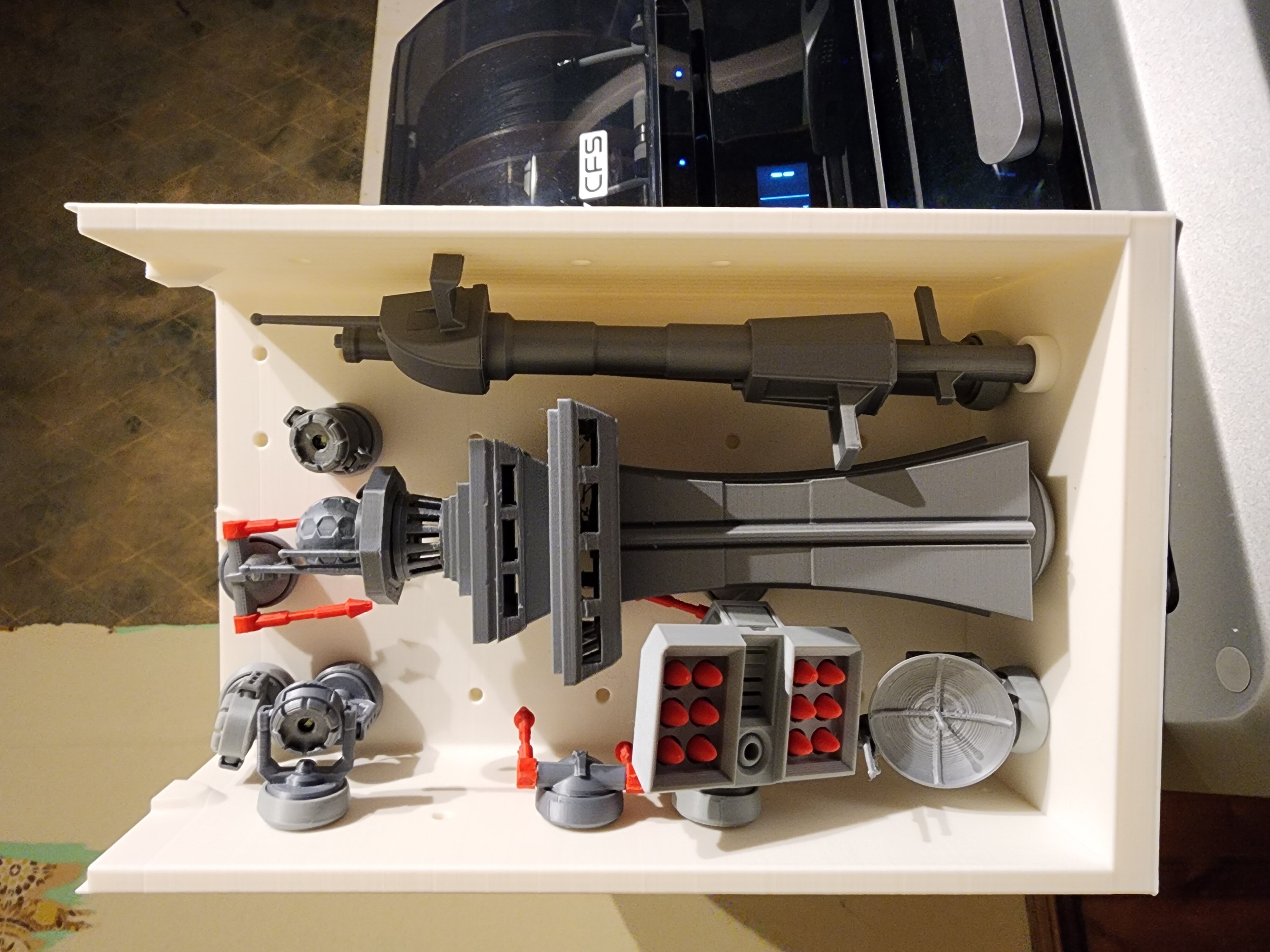 Accessories pack for Big city Robot 3D print model_3