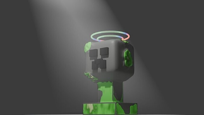 Creeper Trophy Free 3D model