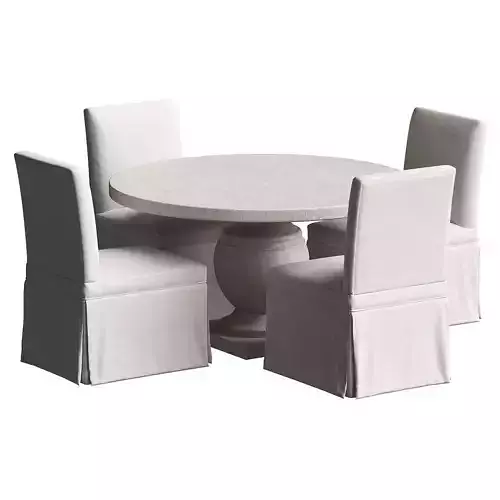 Terrace Round Dining Table set