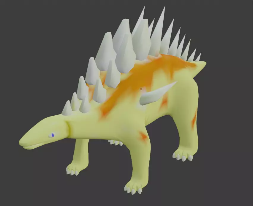 Kentrosaurus Free 3D model