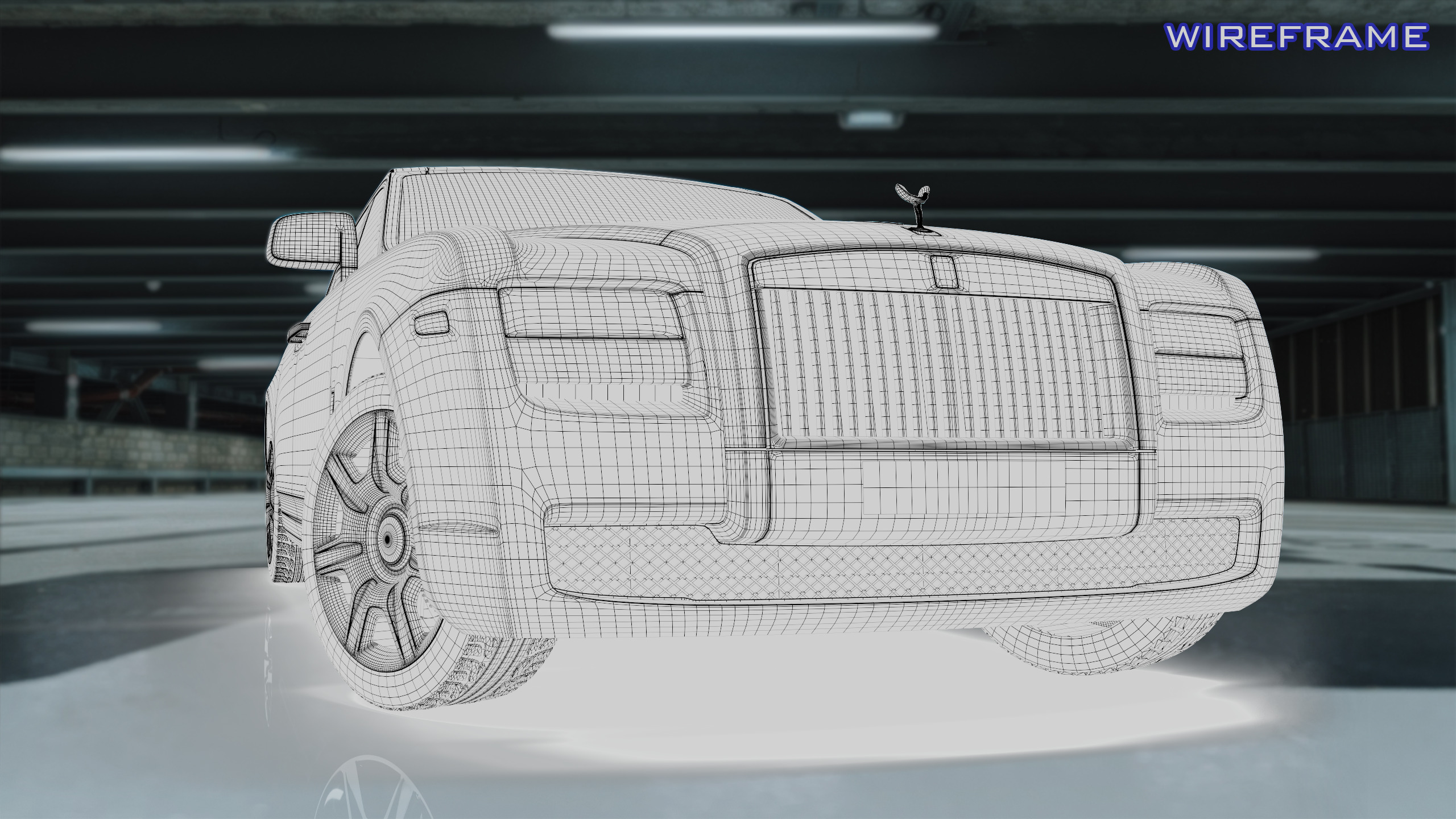 Rolls Royce Ghost 3D model_2